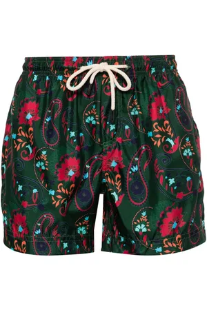 PENINSULA SWIMWEAR Casablanca badeshorts med paisleytryk