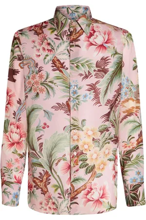 Etro Skjorte med blomstertryk
