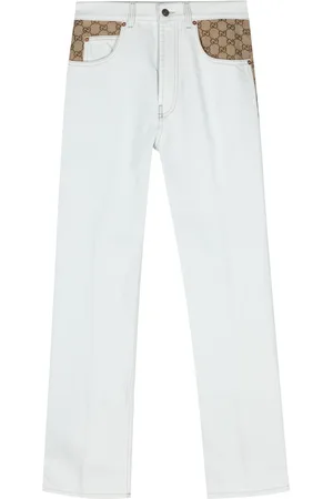 Gucci GG Supreme jeans med lige ben