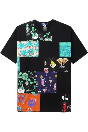 JUNYA WATANABE X Lousy Livin T-shirt med patchwork