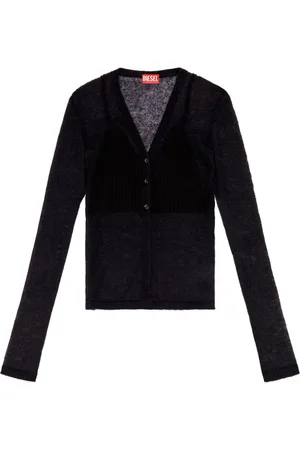 Diesel Semi-gennemsigtig M-Arina cardigan