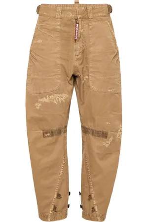 Dsquared2 Bukser med lige ben og slitageeffekt