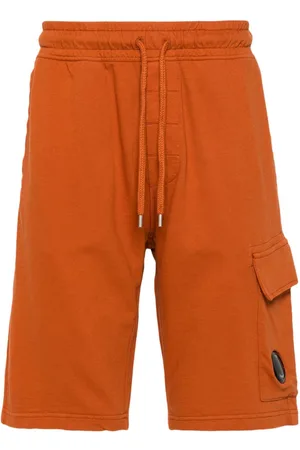 C.P. Company Træningsshorts i fleece med Lens-detalje
