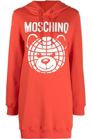 Moschino Sweatshirtkjole med logotryk
