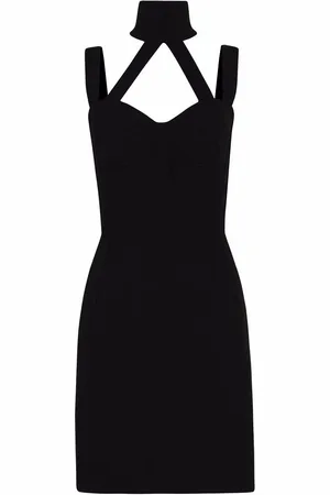 Dolce & Gabbana Kort kjole med halterneck