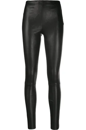 ALICE+OLIVIA Tilpassede leggings i lammeskind