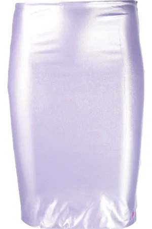 The Attico Metallisk skinnende strand-cover-up