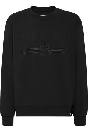 Philipp Plein Sweatshirt med præget logo