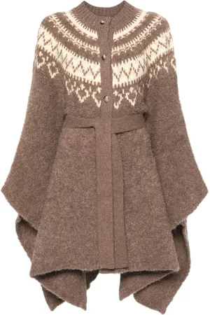 Ralph Lauren Fair isle intarsiastrikket cardigan