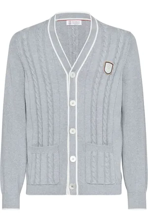 Brunello Cucinelli Kabelstrikket cardigan