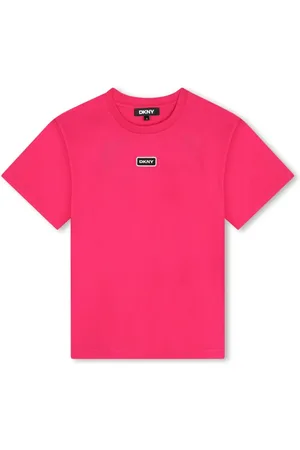 DKNY T-shirt med broderet logo