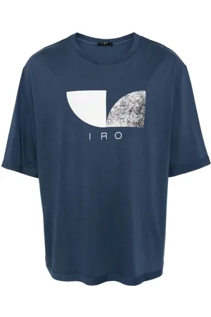IRO T-shirt med logotryk