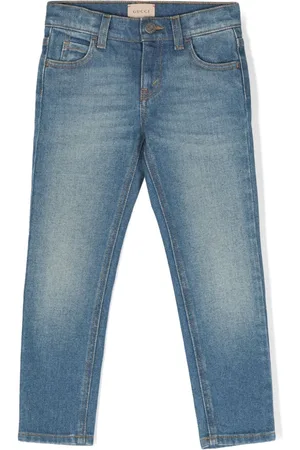 Gucci Denimjeans med broderet logo