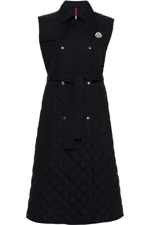 Moncler Quiltet polstret trenchcoat