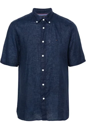 Tommy Hilfiger Kortærmet skjorte i hør