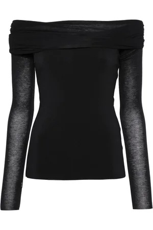 MANURI Amara top med off-shoulder-snit