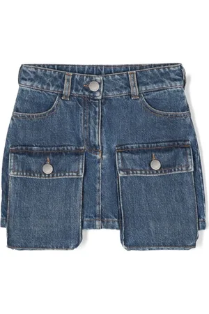 Khrisjoy Kort denimnederdel