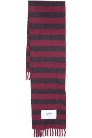 Maison Kitsuné Rugby-stribet tørklæder