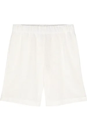 BLUE SKY INN Shorts med vaffelmønster