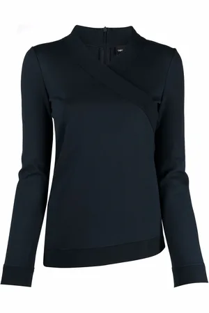 Emporio Armani Trøje med wrap-halsudskæring