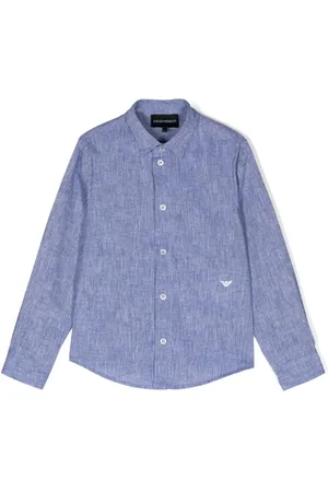 Emporio Armani Skjorte med broderet logo