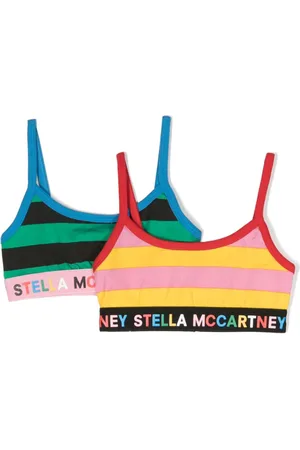 Stella McCartney Bralette-sæt med colourblocking