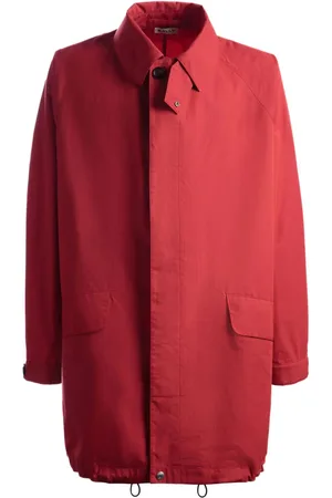 Bally Mellemlang parka med ripstop-tekstur