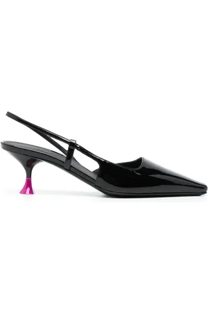 3Juin Slingback-pumps med skulptureret hæl