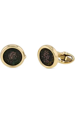 Bvlgari Monete bronze manchetknapper i 18 karat guld fra 2010