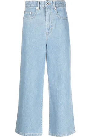 Kenzo Cropped jeans med brede ben