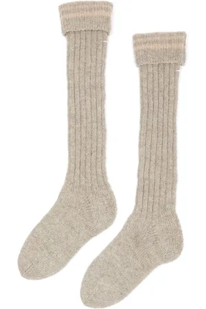 Maison Margiela Ribstrikkede strømper