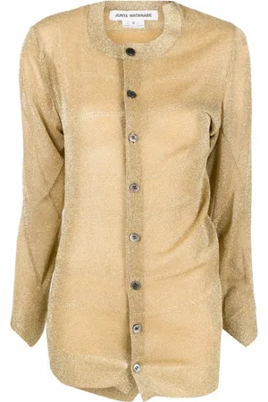 JUNYA WATANABE Cardigan med knapper og metallisk effekt