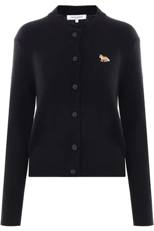 Maison Kitsuné Cardigan med baby ræv-tryk