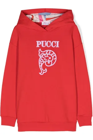 PUCCI Junior Hættetrøje med hævet logo