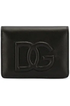 Dolce & Gabbana Præget læderpung med DG-logo