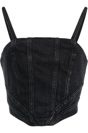 AMIRI Kort korsettop