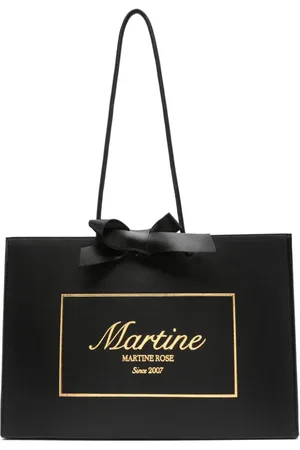 MARTINE ROSE Tote med præget logo