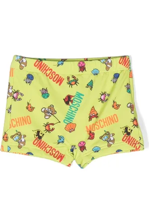 Moschino Badeshorts med dyretryk