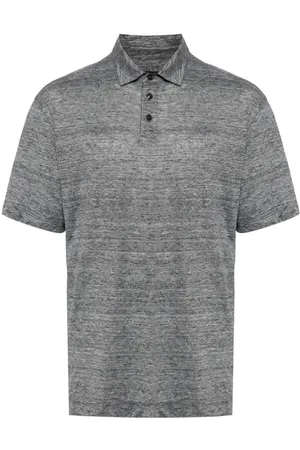 Ermenegildo Zegna Kortærmet polo i hør