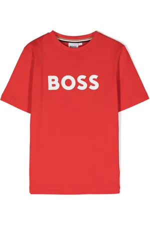 HUGO BOSS T-shirt med logotryk