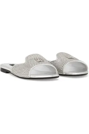 Dolce & Gabbana DG sandaler med rhinsten