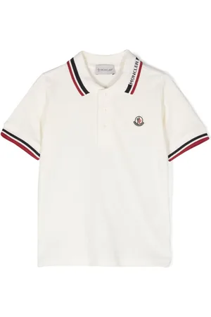 Moncler Polo med logomærke