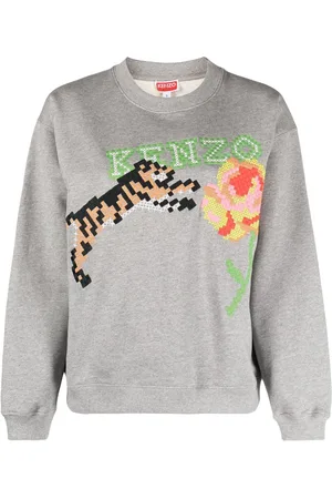 Kenzo Sweatshirt med tiger-logo