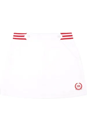Sporty & Rich Kelly nederdel med broderet logo