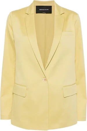 Fabiana Filippi Enkeltradet blazer med hakrevers