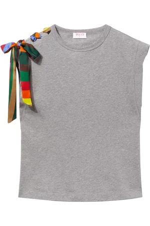Puccini T-shirt med stribedetaljer