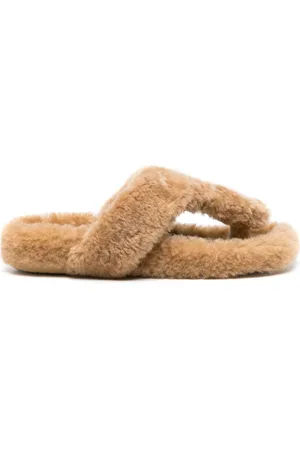 Loewe Ease Toe post sandaler i lammeskind