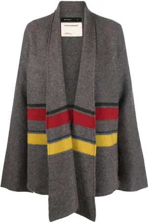 Frenckenberger Cardigan med stribet tryk