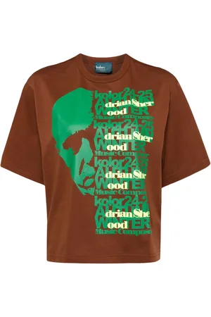 Kolor X On-U Sound T-shirt med ansigt-tryk