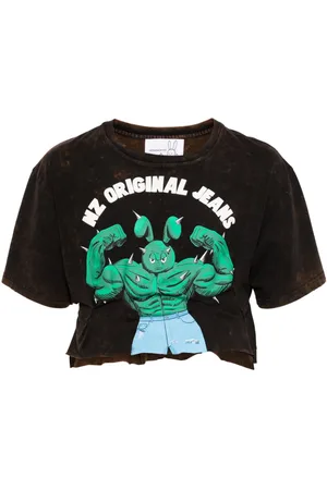 Natasha Zinko Cropped NZ Original Jeans T-shirt